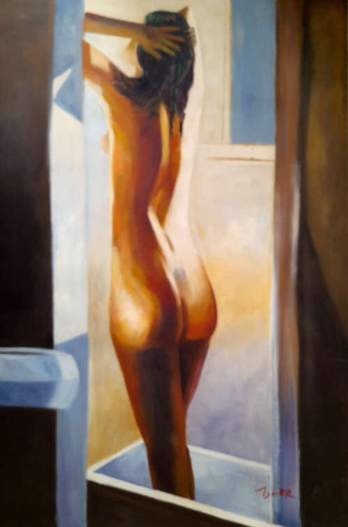 nude study of a lady Oil Painting