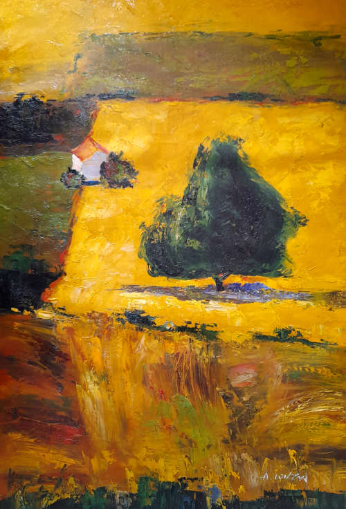 modern landscape oil painting