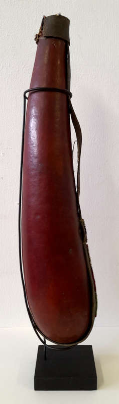 maasai water carrying calabash/gourd vessel artefact