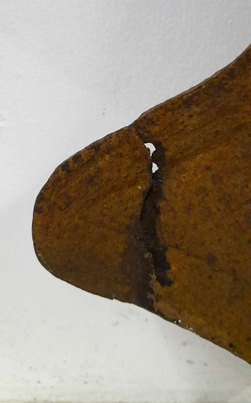 antique african topoke metal spear currency - Democratic Republic of the Congo