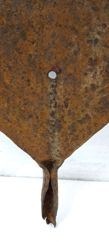 antique african topoke metal spear currency - Democratic Republic of the Congo