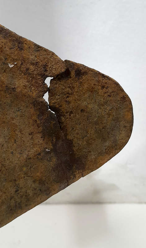 antique african topoke metal spear currency - Democratic Republic of the Congo