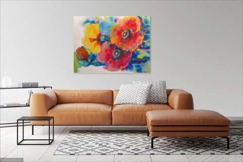 annet ellis floral oil painting