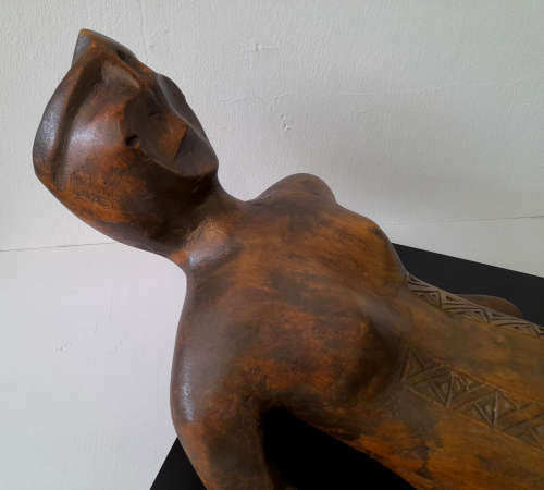 robson shamuyarira - wood sculpture