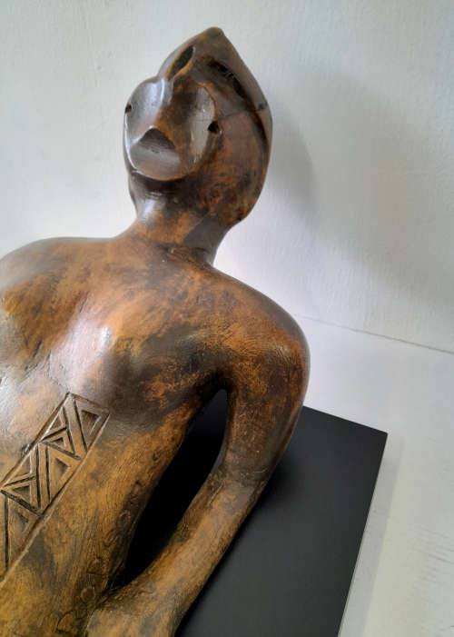 robson shamuyarira - wood sculpture