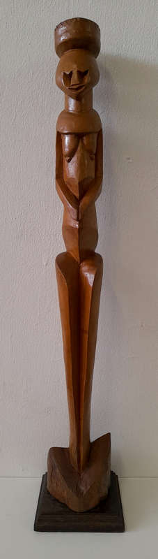 robson shamuyarira - figurative wood sculpture