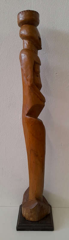robson shamuyarira - figurative wood sculpture