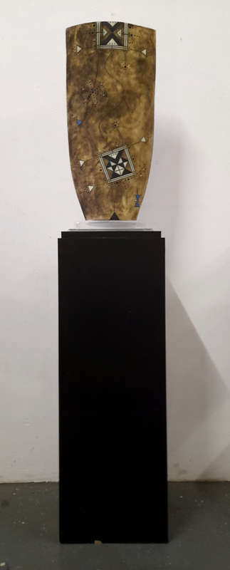 rodney blumenfeld fired ceramic vessel