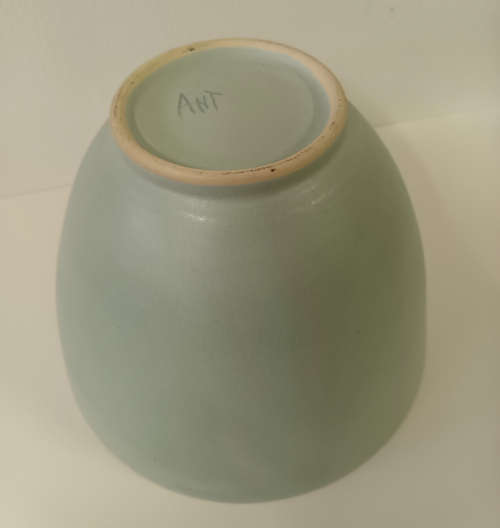 anthony shapiro ceramic vessel green #1