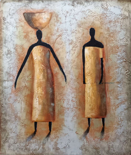modern figurative oil painting