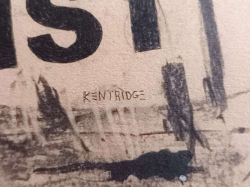 william kentridge `unbind the artist` print