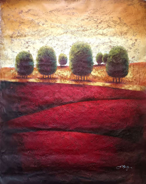 modern landscape oil painting