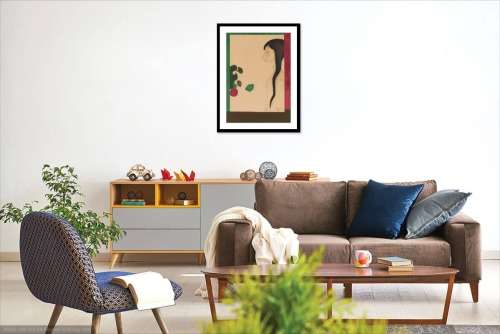 andre minaux silhouette print
