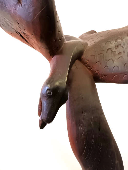 Azwifarwi Ragimana wood sculpture