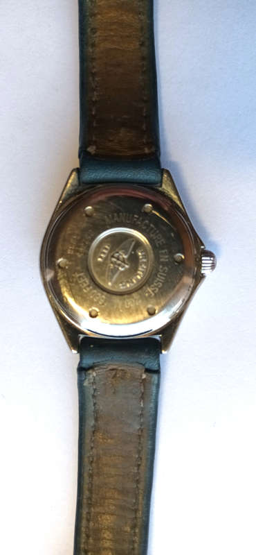 Breitling Watch Lady J with 18kt gold bezel