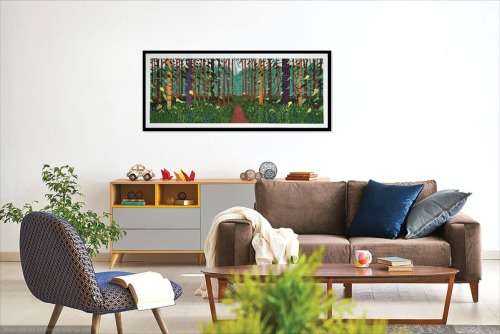 David Hockney - arrival of spring - Royal Academy Of Art print