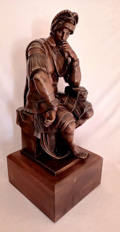 Lorenzo de` Medic Bronze Sculpture