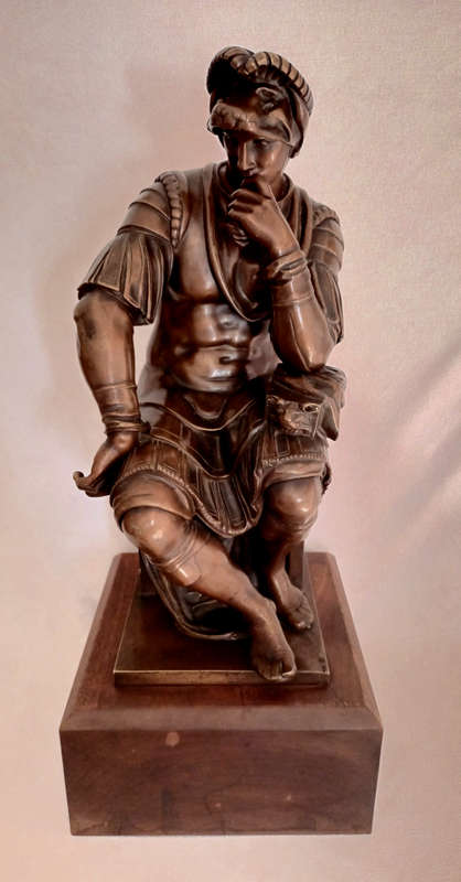 Lorenzo de` Medic Bronze Sculpture