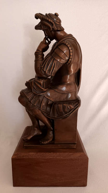 Lorenzo de` Medic Bronze Sculpture