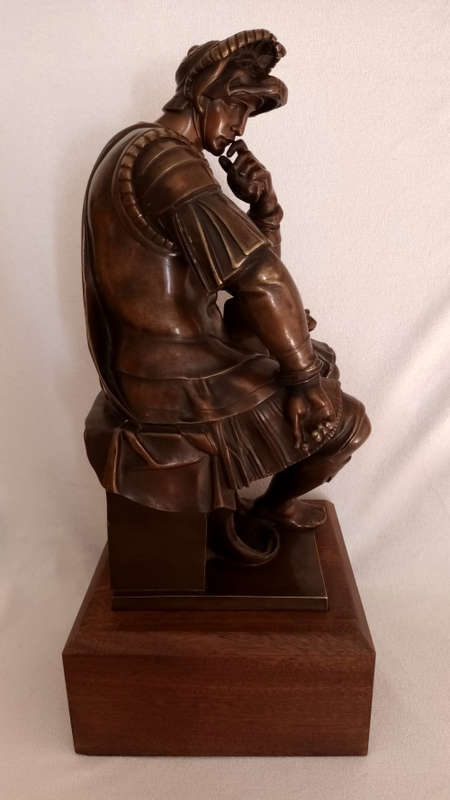 Lorenzo de` Medic Bronze Sculpture