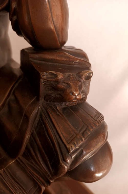 Lorenzo de` Medic Bronze Sculpture