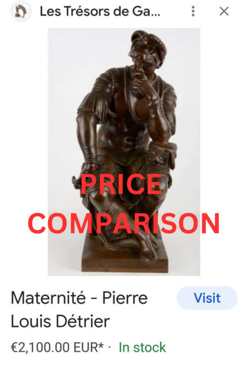 Lorenzo de` Medic Bronze Sculpture