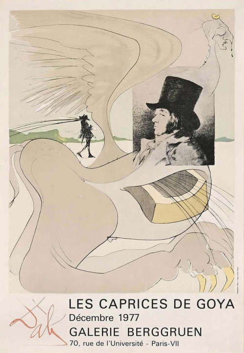 Salvador Dali  `Les Caprices de Goya`