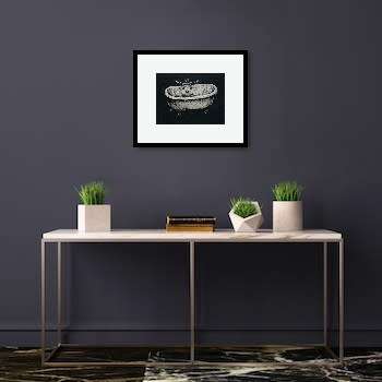 william kentridge - `bath` print