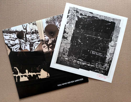 william kentridge + philip miller - `you who never arrived`collectors edition vinyl + print