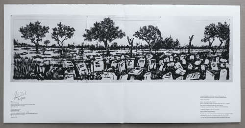 william kentridge + philip miller - `you who never arrived`collectors edition vinyl + print