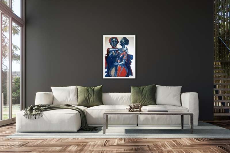 dumile feni - `ruth first lilian ngoyi dedication` print