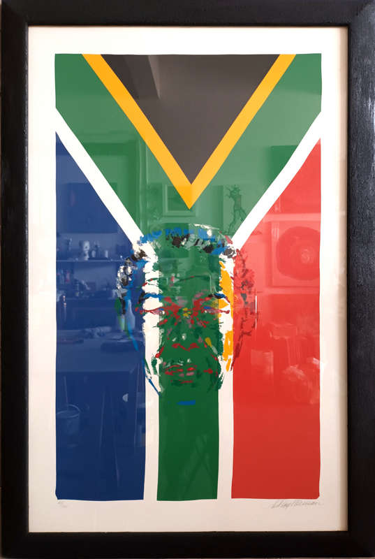 LeRoy Neiman - President Nelson Mandela print