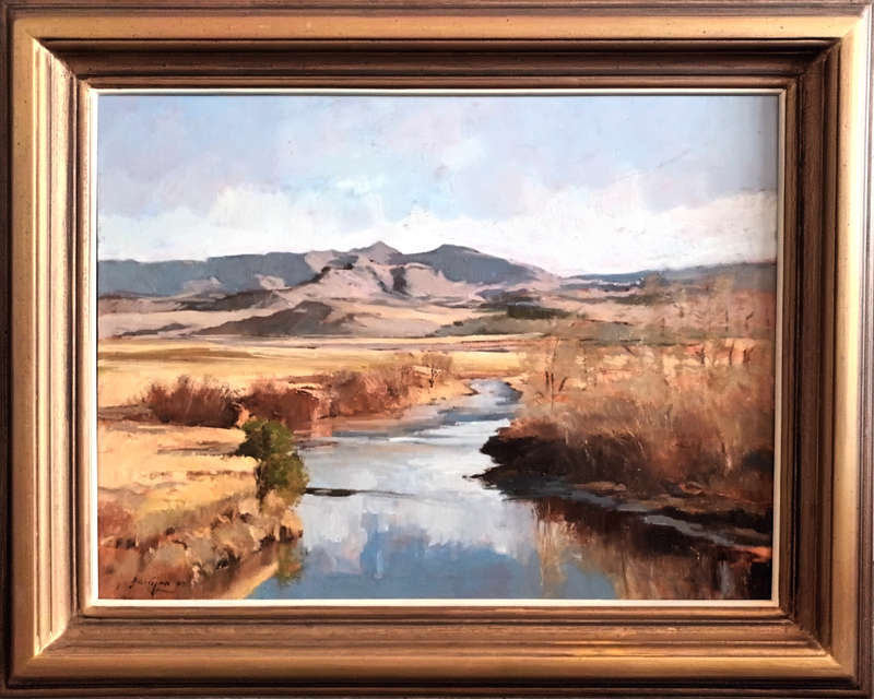 Robert Domijan oil painting