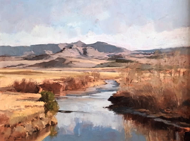 Robert Domijan oil painting
