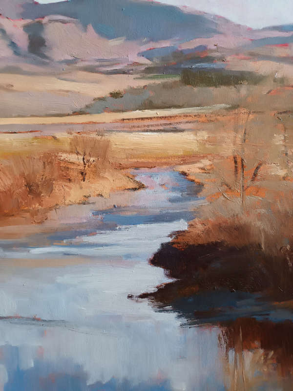 Robert Domijan oil painting