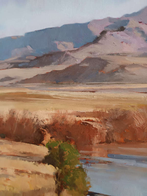 Robert Domijan oil painting