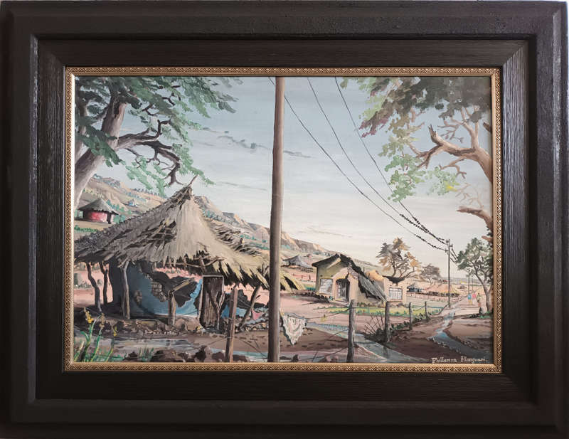 Phillemon Hlungwani oil painting