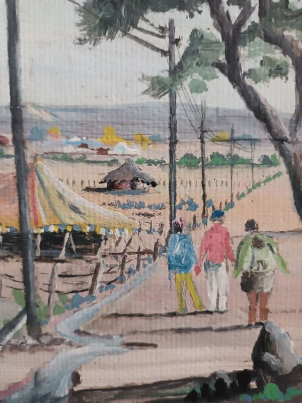 Phillemon Hlungwani oil painting