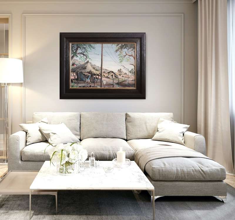 Phillemon Hlungwani oil painting
