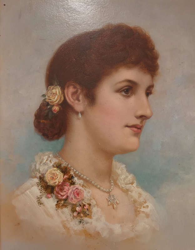 John Seymour Lucas R.A. oil painting
