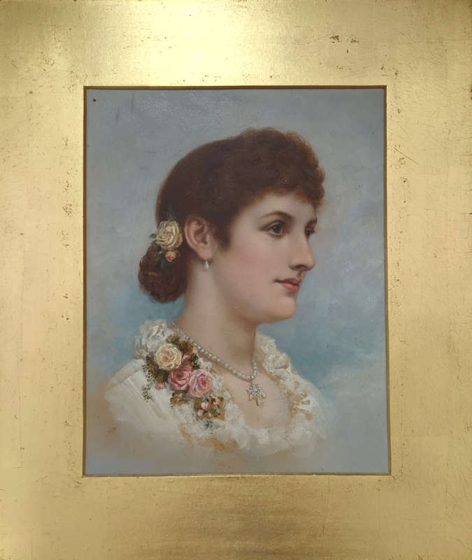 John Seymour Lucas R.A. oil painting