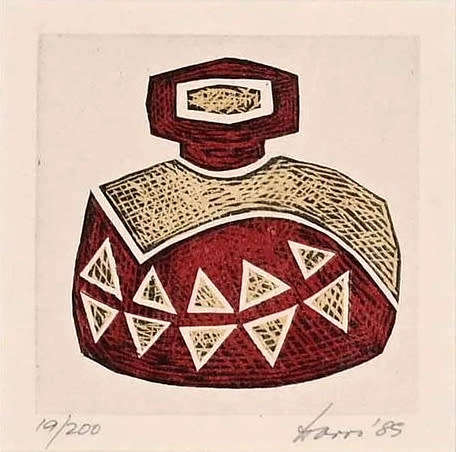 Hannes Harrs African Vessel print
