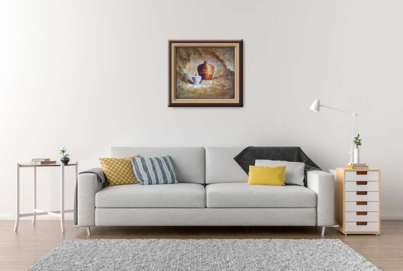 still life oil painting