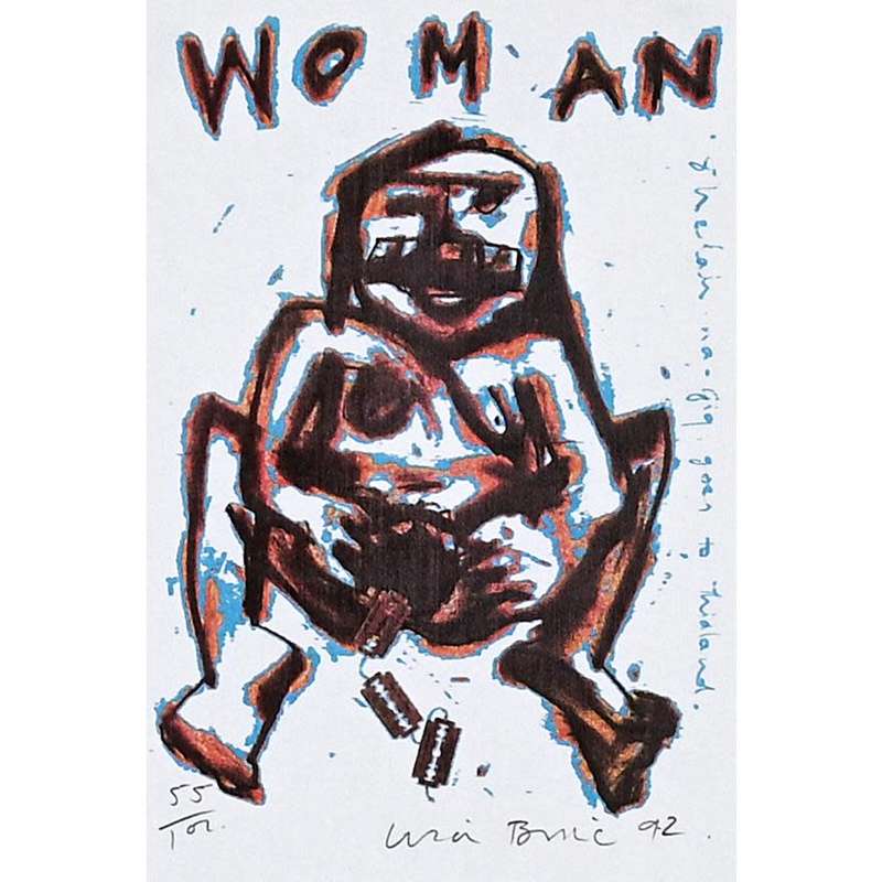 lisa brice `woman` print - The R127 Million South African Artist