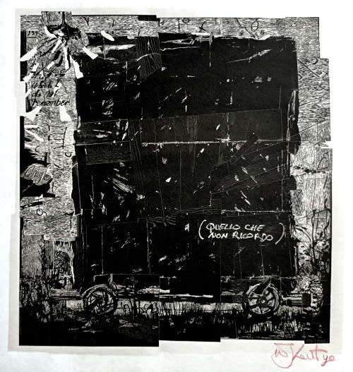 william kentridge + philip miller - `you who never arrived`collectors edition vinyl + print