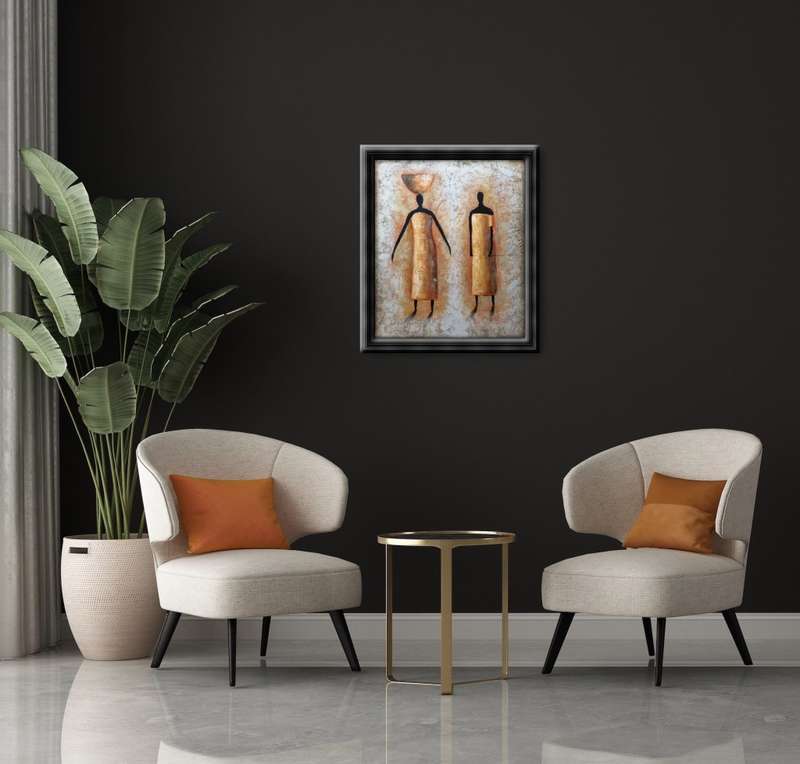 modern figurative oil painting