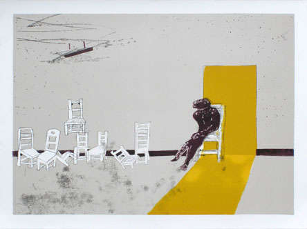 TODAY'S SPECIAL ---------  ROBERT HODGINS " CHAIR" COLOUR LITHOGRAPH !!!!!! R15 000-00  !!!!