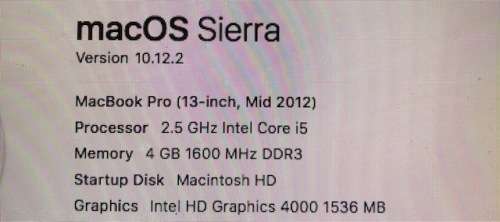 Macbook Pro 13inch