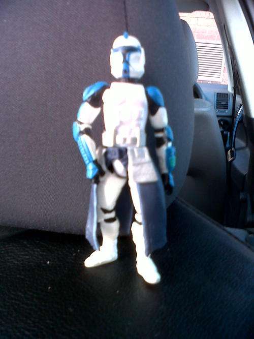 loose star wars figure articulated arc trooper clone with gun