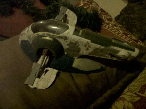 loose star wars slave 1 from episode 2 very rare and collectible unit